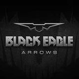 Black Eagle Outlaw Fletched Crested Arrows  -  6 Pack